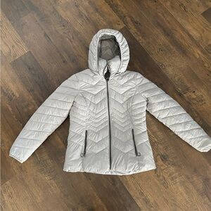 Women’s medium Michael Kors puffer jacket with removable hood
